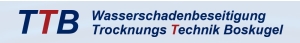 Logo TTB Wasserschadenbeseitigung Trocknungs Technik Boskugel